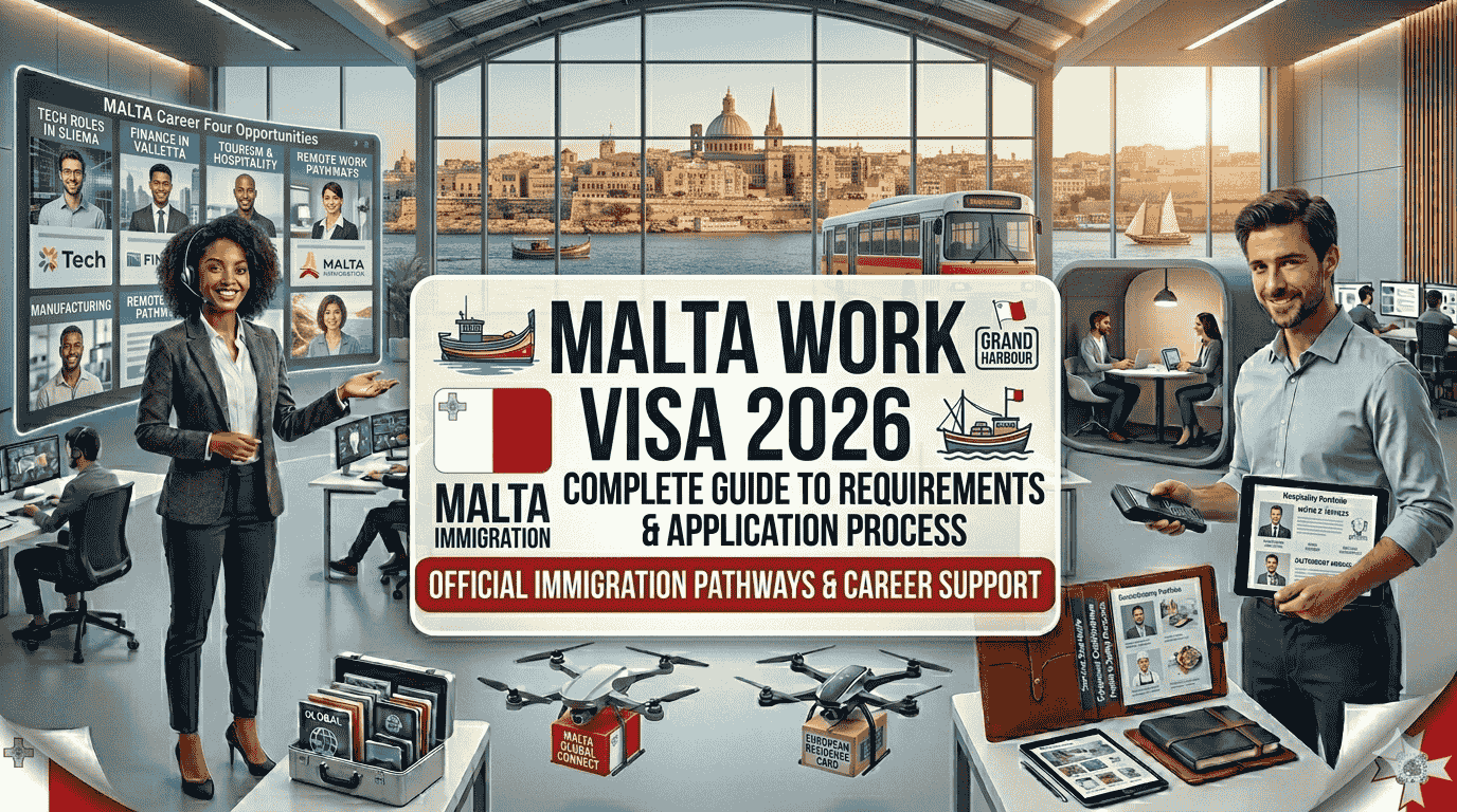 Malta Work Visa 2026: Complete Guide to Requirements and Application Process